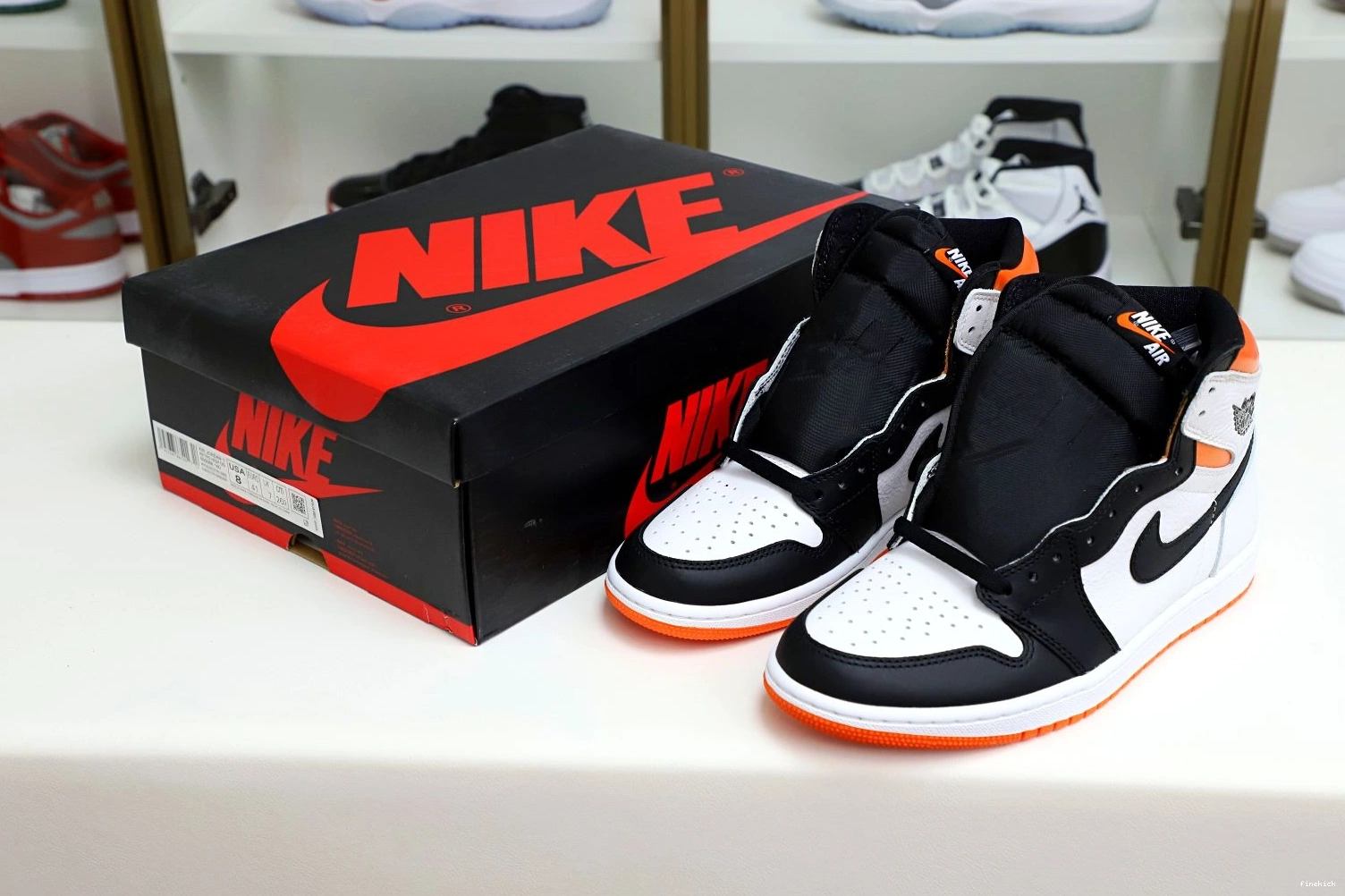 High Orange' 1 Electro OG Retro Air Jordan 0114